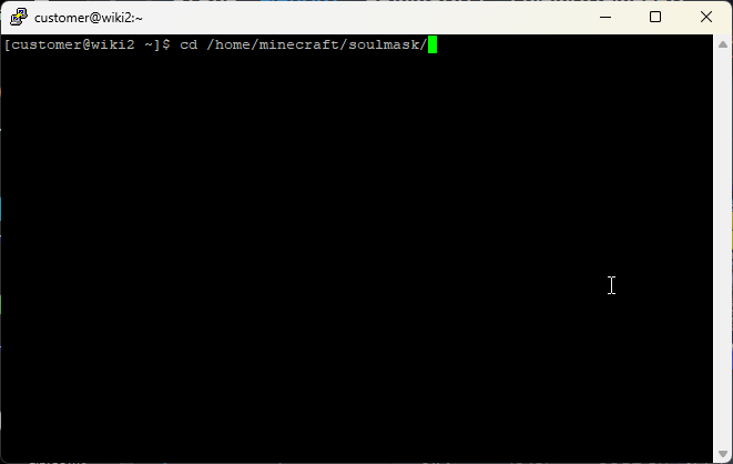 CreeperPanel Soulmask World Change SSH