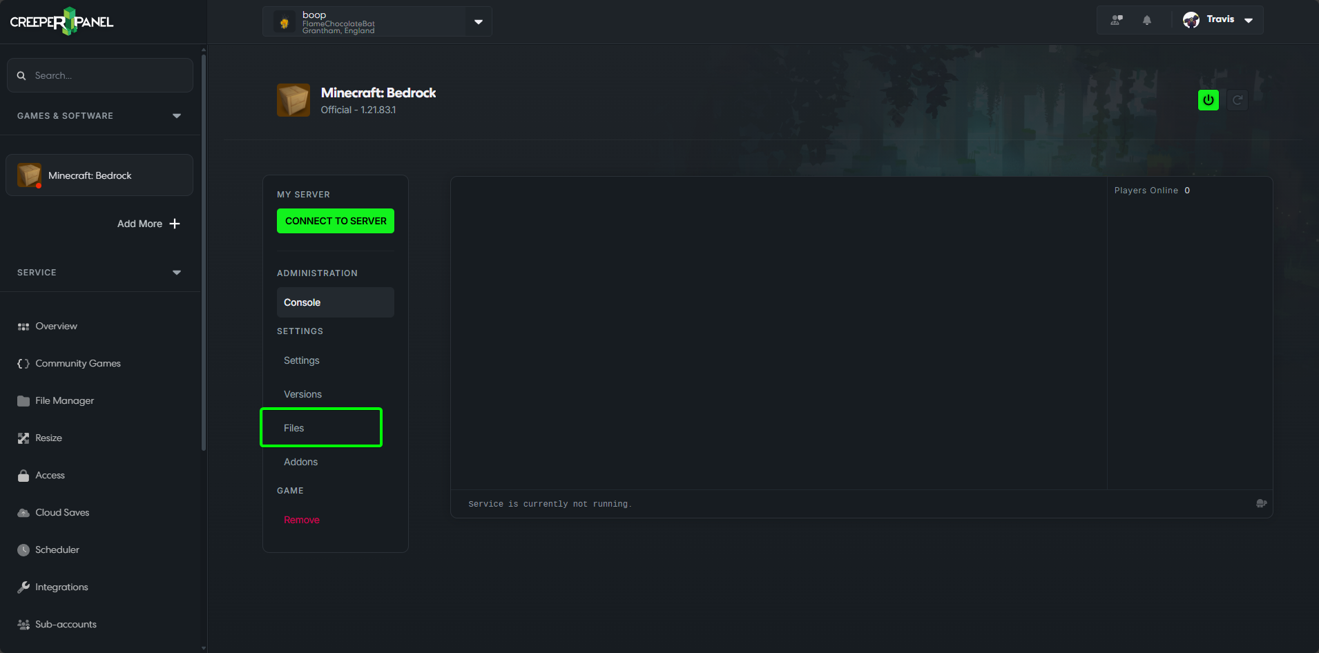 Minecraft Bedrock Op Player Select Files